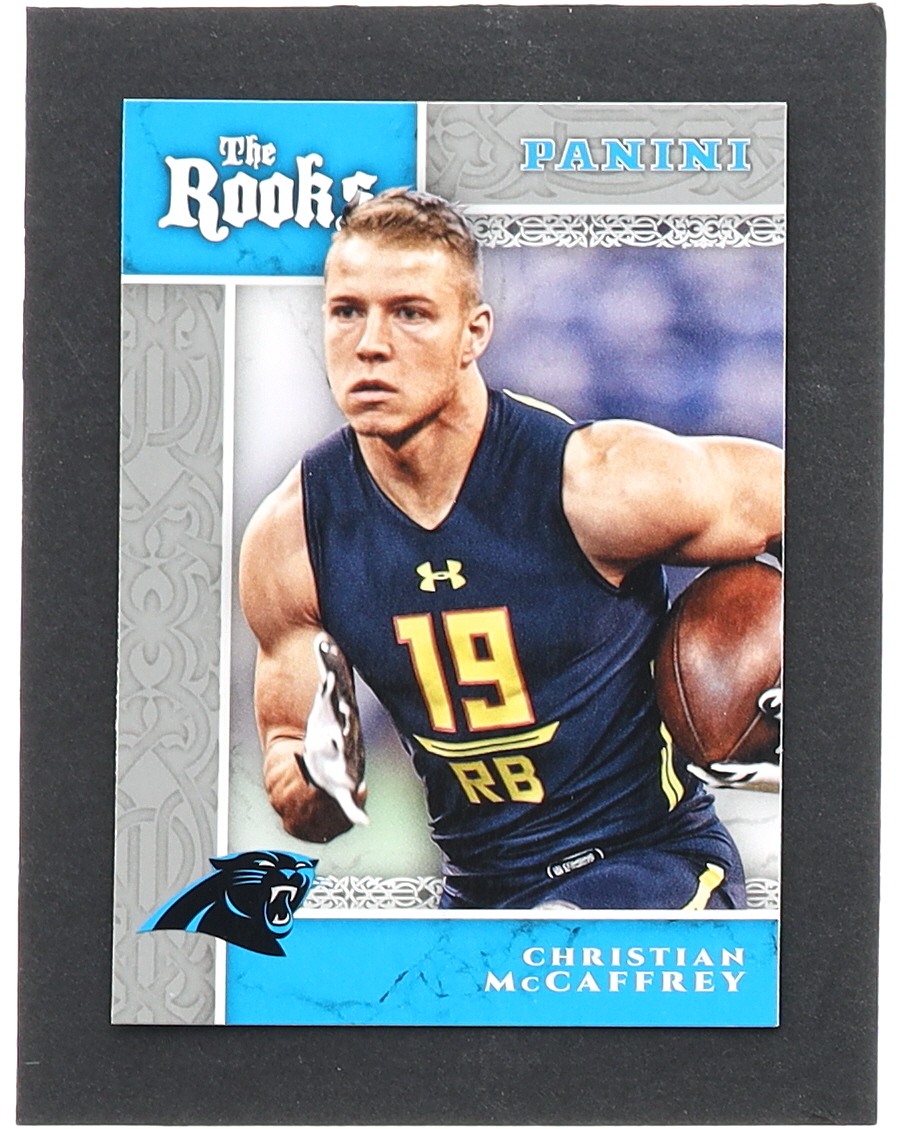 Christian McCaffrey 2017 Panini The Rooks #ROCM RC at PristineAuction.com Christian McCaffrey 2017 Panini The Rooks #ROCM RC at PristineAuction.com