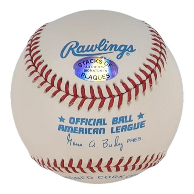 George Kell Signed OAL Baseball Inscribed "HOF 83" (Stacks of Plaques) at PristineAuction.com George Kell Signed OAL Baseball Inscribed "HOF 83" (Stacks of Plaques) at PristineAuction.com