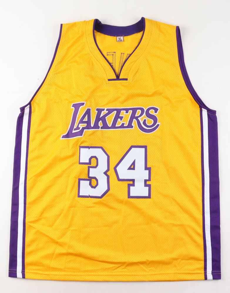 Shaquille O'Neal Signed Jersey (JSA) at PristineAuction.com Shaquille O'Neal Signed Jersey (JSA) at PristineAuction.com
