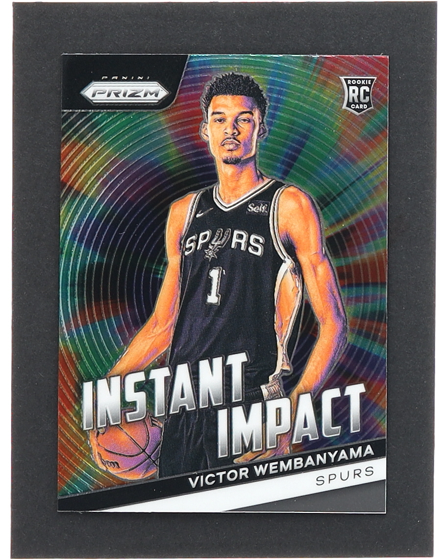 Victor Wembanyama 2023-24 Panini Prizm Instant Impact #3 RC at PristineAuction.com Victor Wembanyama 2023-24 Panini Prizm Instant Impact #3 RC at PristineAuction.com