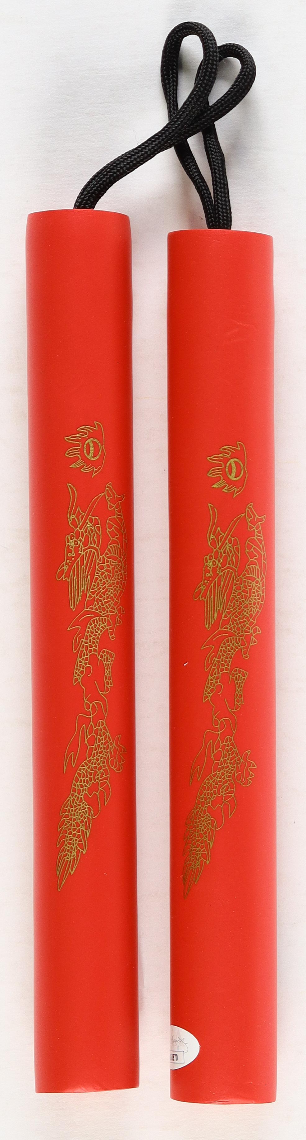 Nick Diaz Signed Foam Rubber Training Nunchucks (JSA) at PristineAuction.com Nick Diaz Signed Foam Rubber Training Nunchucks (JSA) at PristineAuction.com