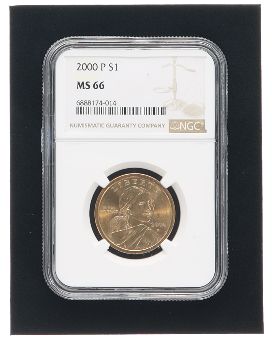 2000-P U.S. Sacagawea Gold Dollar (NGC MS66) at PristineAuction.com 2000-P U.S. Sacagawea Gold Dollar (NGC MS66) at PristineAuction.com