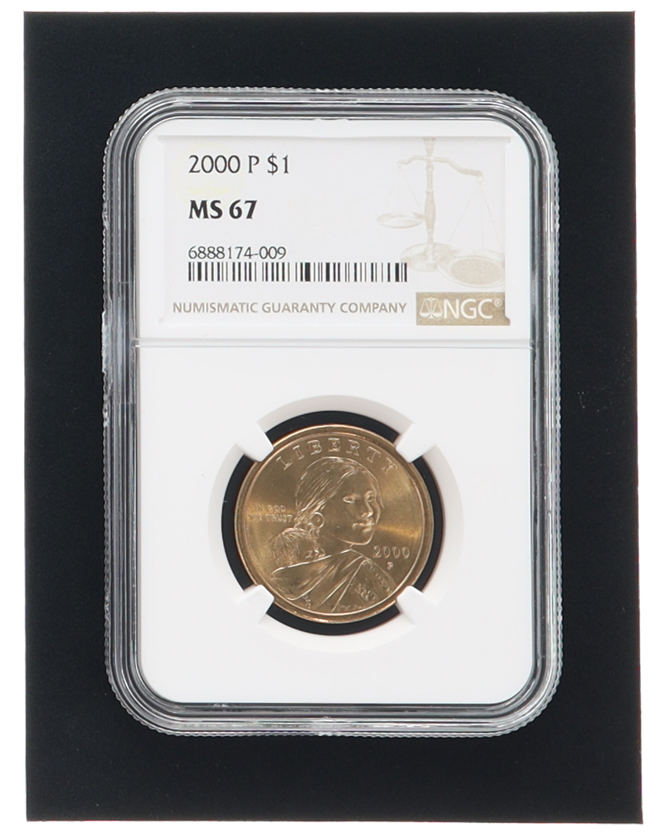 2000-P U.S. Sacagawea Gold Dollar (NGC MS67) at PristineAuction.com 2000-P U.S. Sacagawea Gold Dollar (NGC MS67) at PristineAuction.com