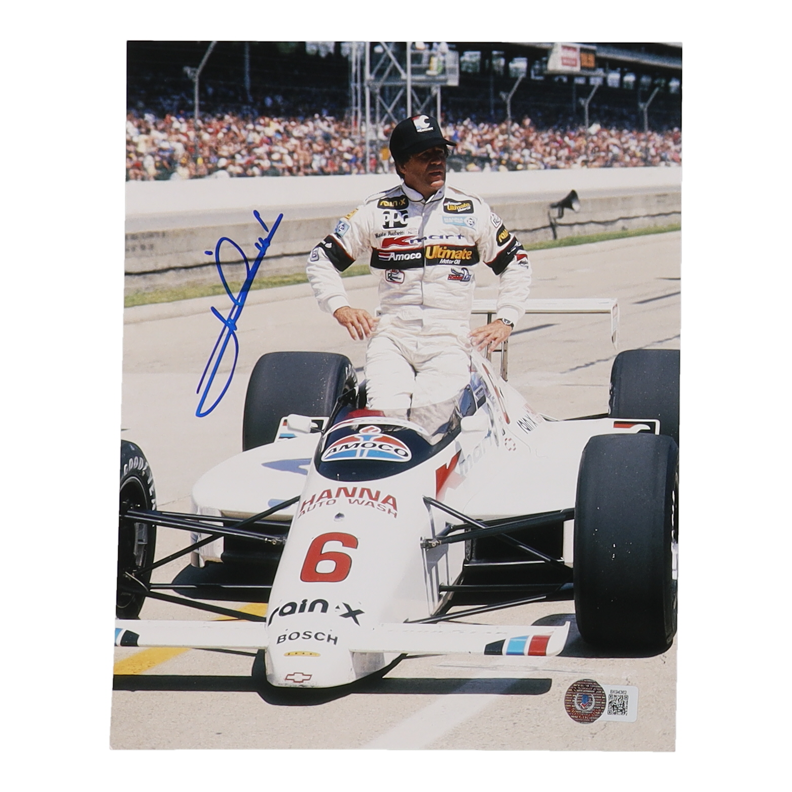 Mario Andretti Signed 8x10 Photo (Beckett) at PristineAuction.com Mario Andretti Signed 8x10 Photo (Beckett) at PristineAuction.com