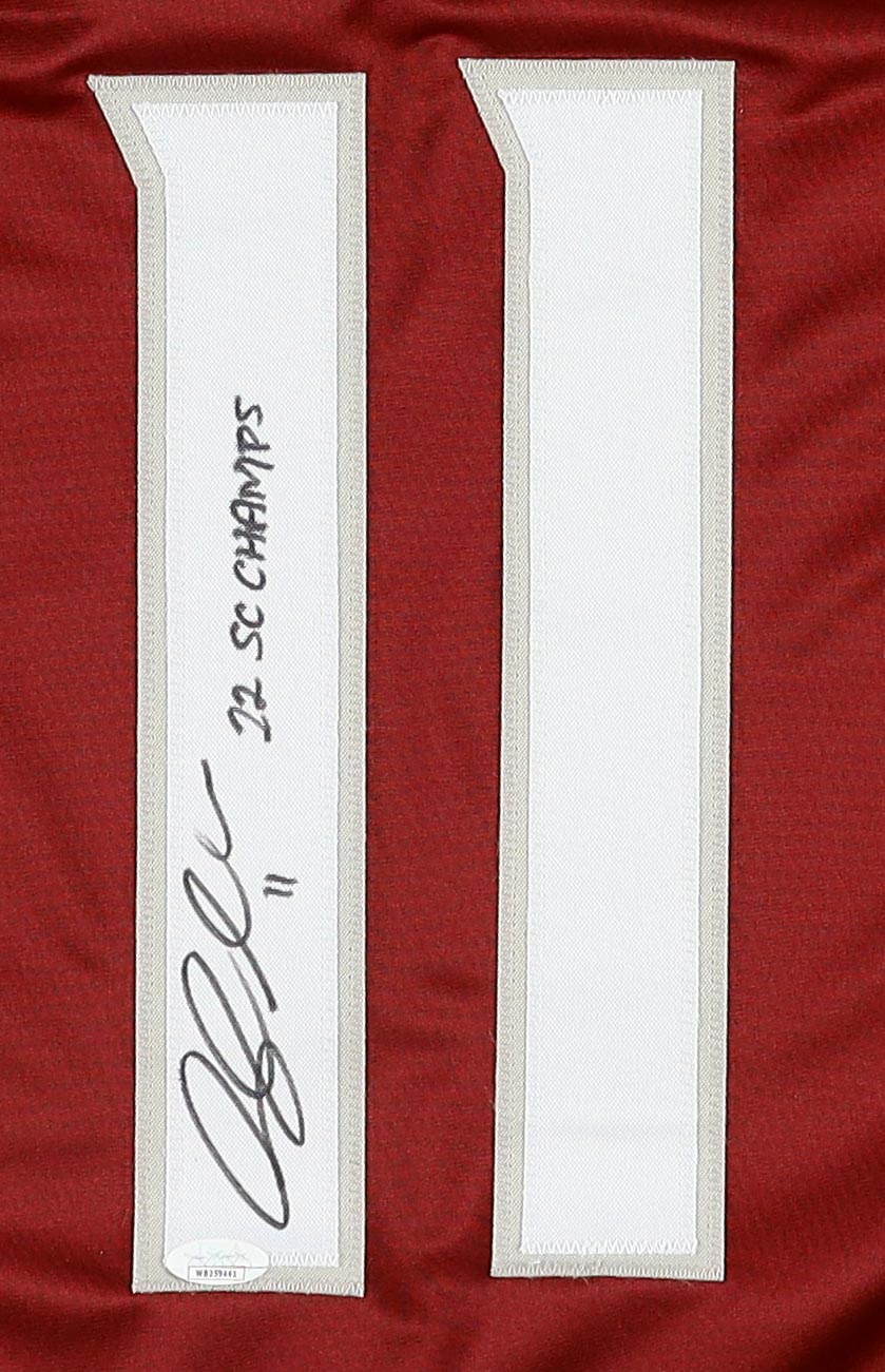 Andrew Cogliano Signed Jersey Inscribed "22 SC Champs"(JSA) at PristineAuction.com Andrew Cogliano Signed Jersey Inscribed "22 SC Champs"(JSA) at PristineAuction.com
