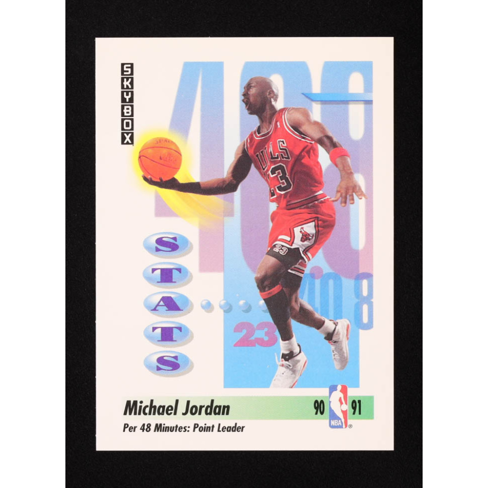 skybox 1991 michael jordan