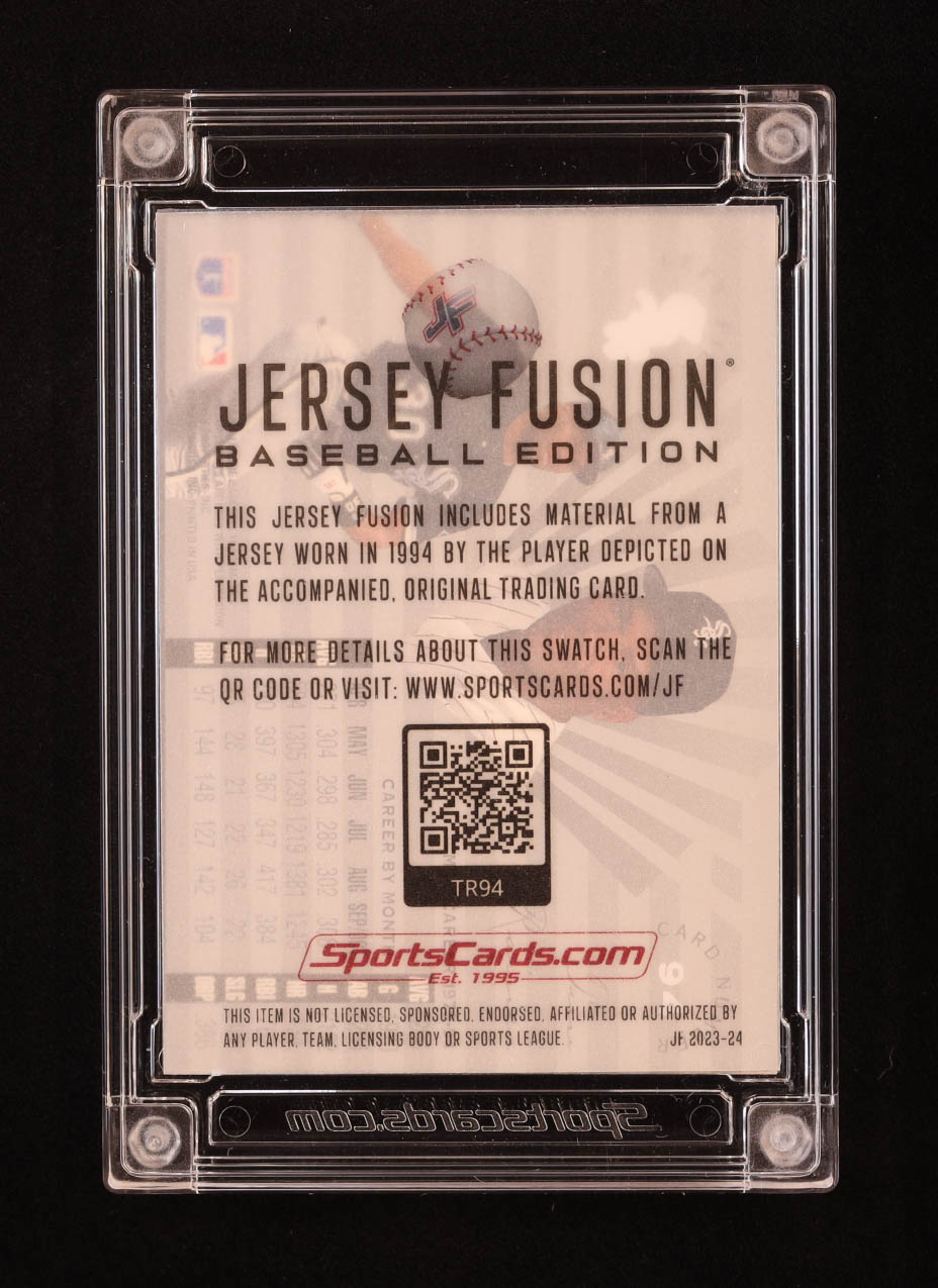 Tim Raines 2023 Jersey Fusion Dual Game Used Swatch #TR94 #6/25 at PristineAuction.com Tim Raines 2023 Jersey Fusion Dual Game Used Swatch #TR94 #6/25 at PristineAuction.com