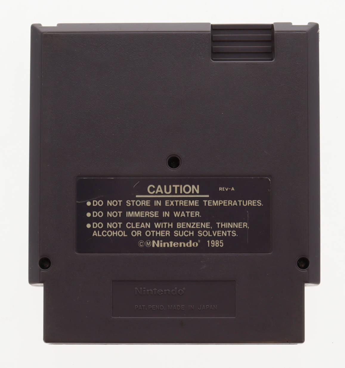 Hulk Hogan Signed "WrestleMania" Nintendo Video Game Cartridge (Beckett) at PristineAuction.com Hulk Hogan Signed "WrestleMania" Nintendo Video Game Cartridge (Beckett) at PristineAuction.com