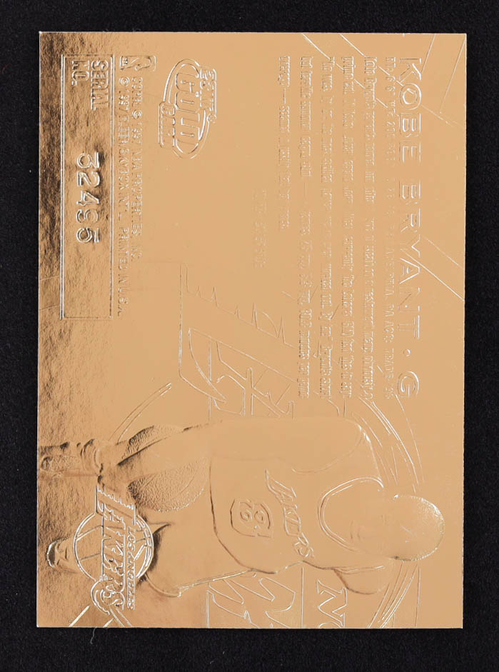 Kobe Bryant 1996-97 Fleer Purple Signature 23Kt Gold RC at PristineAuction.com Kobe Bryant 1996-97 Fleer Purple Signature 23Kt Gold RC at PristineAuction.com