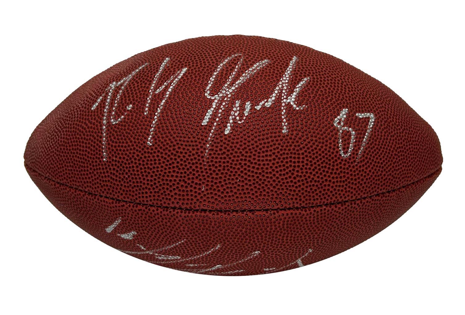 Rob Gronkowski & Dan Gronkowski Signed Football (JSA) at PristineAuction.com Rob Gronkowski & Dan Gronkowski Signed Football (JSA) at PristineAuction.com