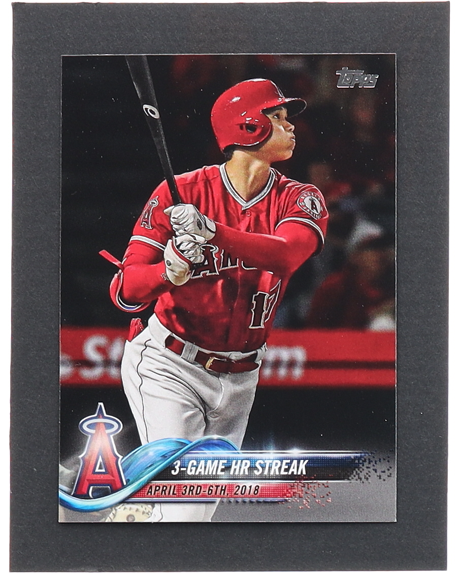 Shohei Ohtani 2018 Topps Update #US189 HL RC at PristineAuction.com Shohei Ohtani 2018 Topps Update #US189 HL RC at PristineAuction.com