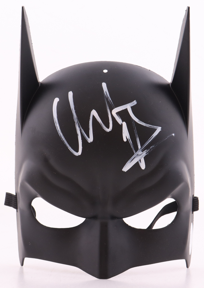 Christian Bale Signed "Batman" Mask (JSA) at PristineAuction.com Christian Bale Signed "Batman" Mask (JSA) at PristineAuction.com