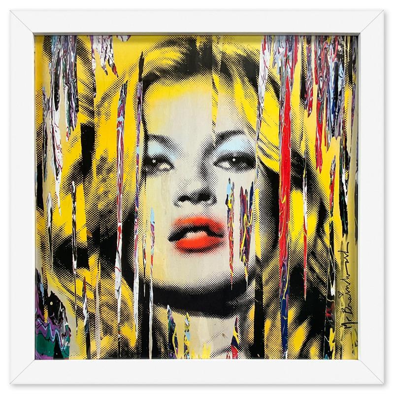 "Brainwash Lithograph" 19x19 Custom Framed Offset Lithograph by Mr. Brainwash at PristineAuction.com "Brainwash Lithograph" 19x19 Custom Framed Offset Lithograph by Mr. Brainwash at PristineAuction.com