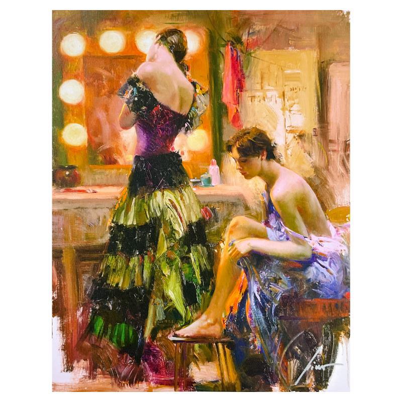 "Almost Ready" Limited Edition 20x16 Giclee on Canvas by Pino (PA) at PristineAuction.com "Almost Ready" Limited Edition 20x16 Giclee on Canvas by Pino (PA) at PristineAuction.com