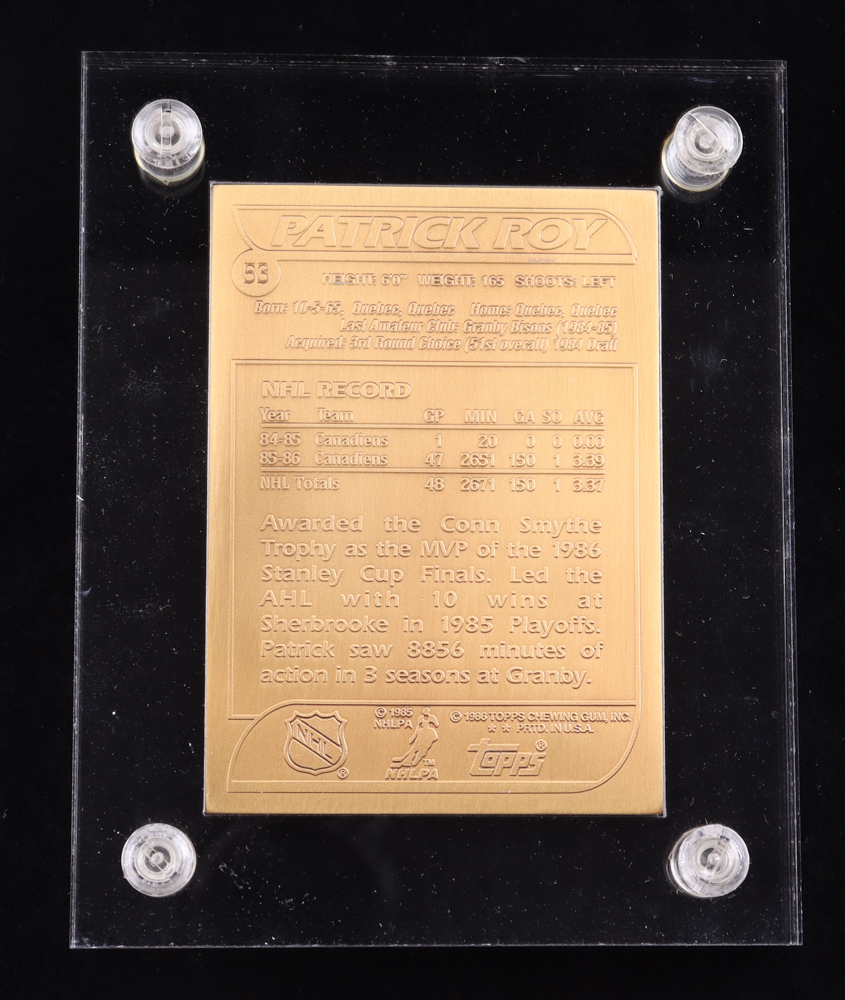 LE Brett Hull 1993 Highland Mint Topps 1988 Bronze Card with Original Packaging at PristineAuction.com LE Brett Hull 1993 Highland Mint Topps 1988 Bronze Card with Original Packaging at PristineAuction.com