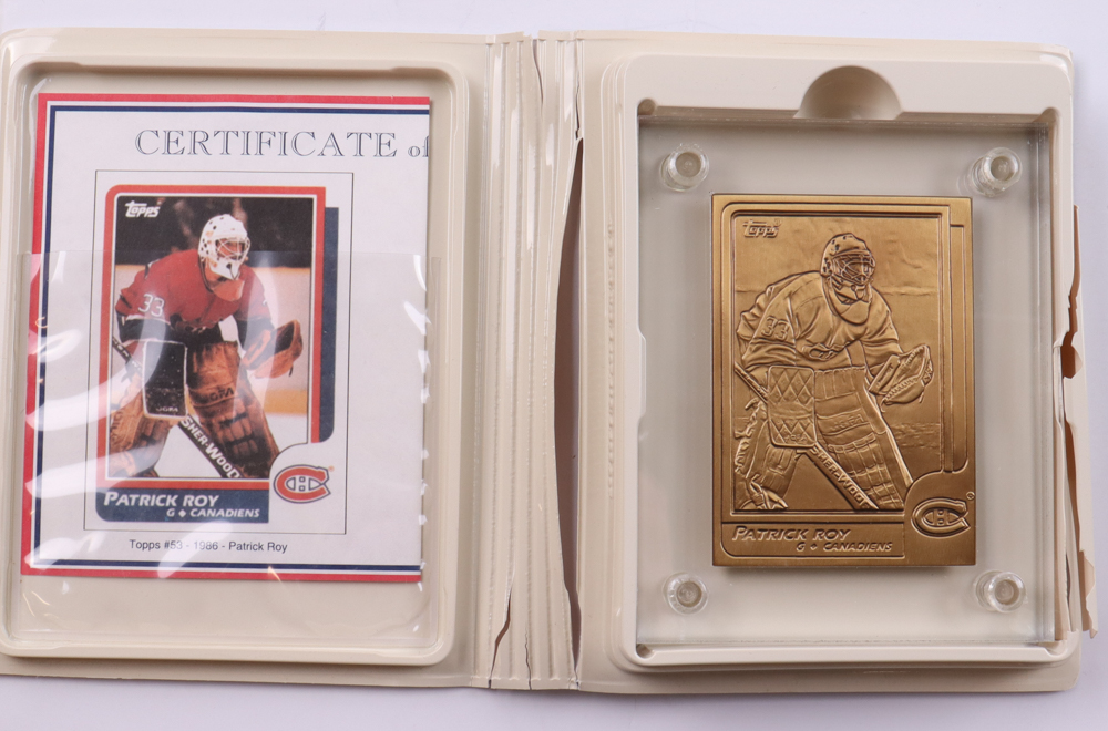 LE Brett Hull 1993 Highland Mint Topps 1988 Bronze Card with Original Packaging at PristineAuction.com LE Brett Hull 1993 Highland Mint Topps 1988 Bronze Card with Original Packaging at PristineAuction.com