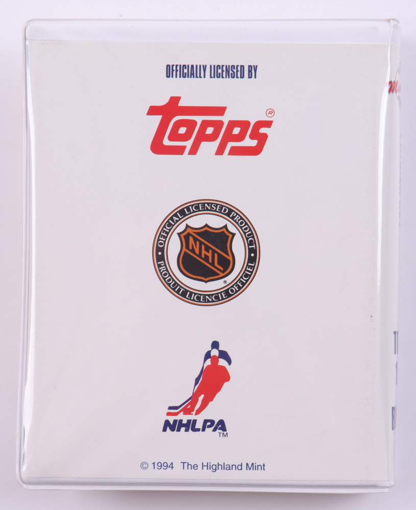 LE Brett Hull 1993 Highland Mint Topps 1988 Bronze Card with Original Packaging at PristineAuction.com LE Brett Hull 1993 Highland Mint Topps 1988 Bronze Card with Original Packaging at PristineAuction.com