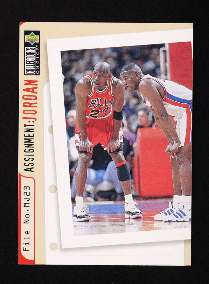 Joe Dumars / Michael Jordan 1996-97 Collector's Choice #363 AJ at PristineAuction.com Joe Dumars / Michael Jordan 1996-97 Collector's Choice #363 AJ at PristineAuction.com