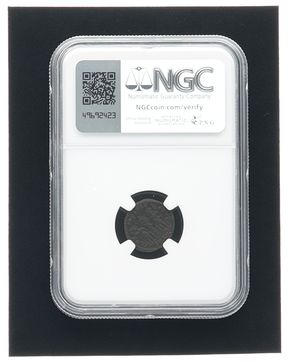 Roman Empire - Constantius II AD 337-361, AE4 (BI Nummus) (NGC VERY FINE) at PristineAuction.com Roman Empire - Constantius II AD 337-361, AE4 (BI Nummus) (NGC VERY FINE) at PristineAuction.com
