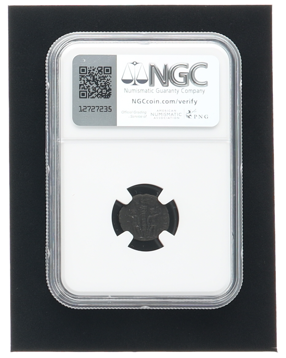 Roman Empire - Constantius II AD 337-361, AE4 (BI Nummus) (NGC VERY FINE) at PristineAuction.com Roman Empire - Constantius II AD 337-361, AE4 (BI Nummus) (NGC VERY FINE) at PristineAuction.com