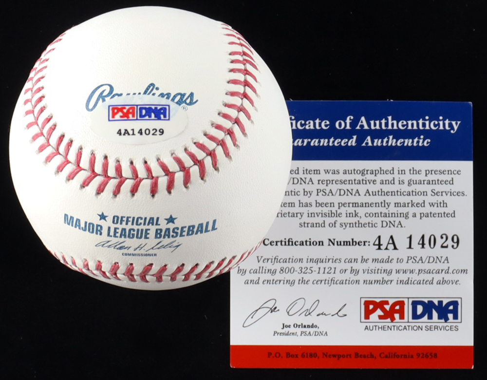 Carlton "Pudge" Fisk Signed OML Baseball (PSA) at PristineAuction.com Carlton "Pudge" Fisk Signed OML Baseball (PSA) at PristineAuction.com