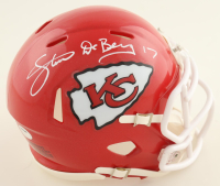Steve DeBerg Signed Chiefs Speed Mini Helmet (Schwartz) at PristineAuction.com
