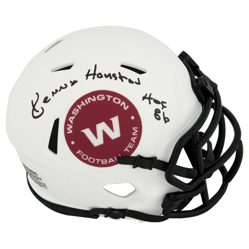 Ken Houston Signed Washington Lunar Eclipse Alternate Speed Mini Helmet ...