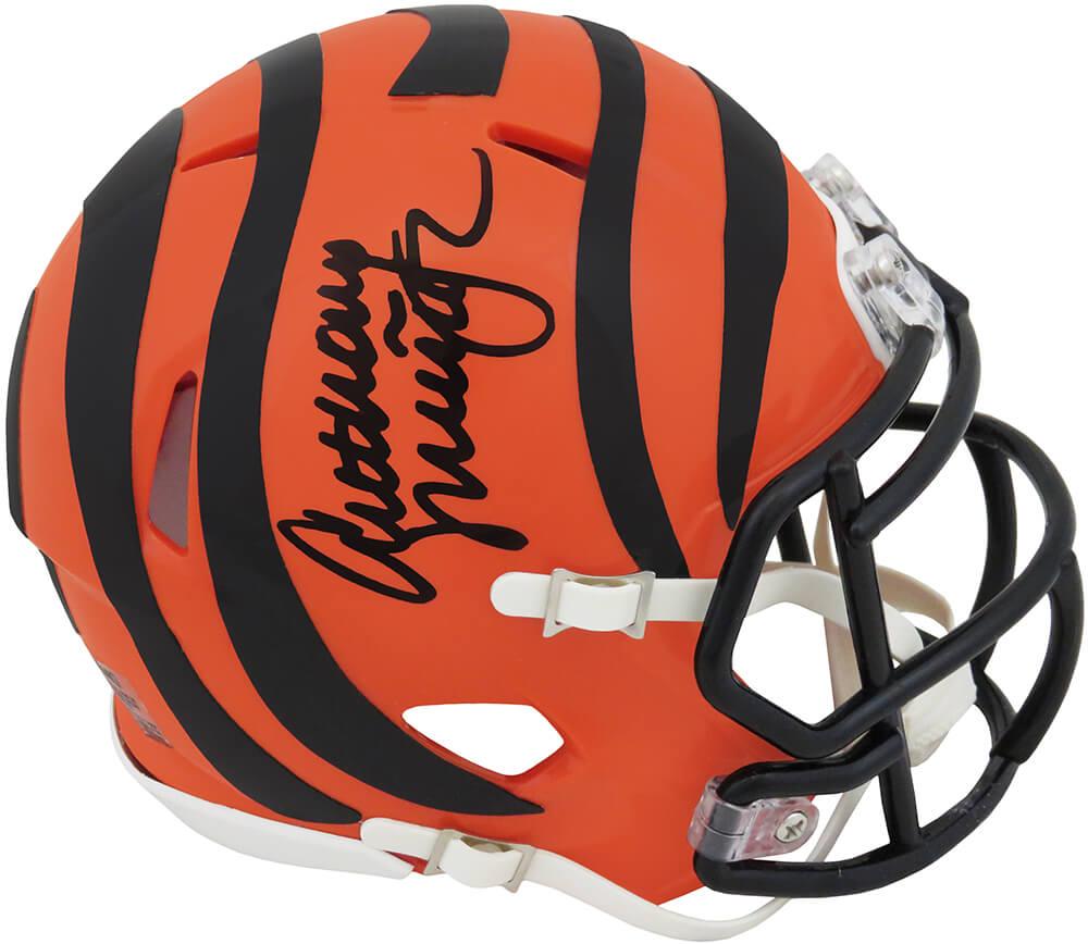 Anthony Munoz Signed Bengals Speed Mini Helmet (Schwartz) at PristineAuction.com Anthony Munoz Signed Bengals Speed Mini Helmet (Schwartz) at PristineAuction.com