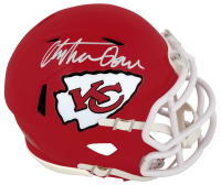 Christian Okoye Signed Chiefs Speed Mini Helmet (Schwartz) at PristineAuction.com