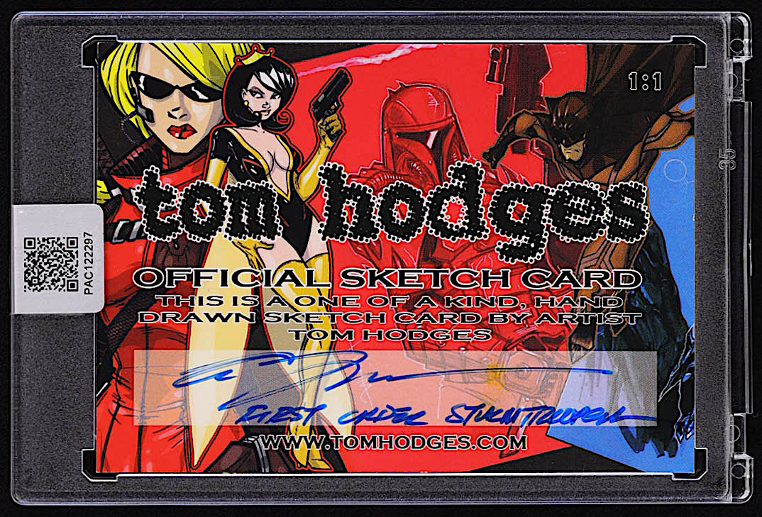 First Order Stormtrooper | Star Wars | Original Art Sketch Card by Tom Hodges (1/1 Original Art) at PristineAuction.com First Order Stormtrooper | Star Wars | Original Art Sketch Card by Tom Hodges (1/1 Original Art) at PristineAuction.com