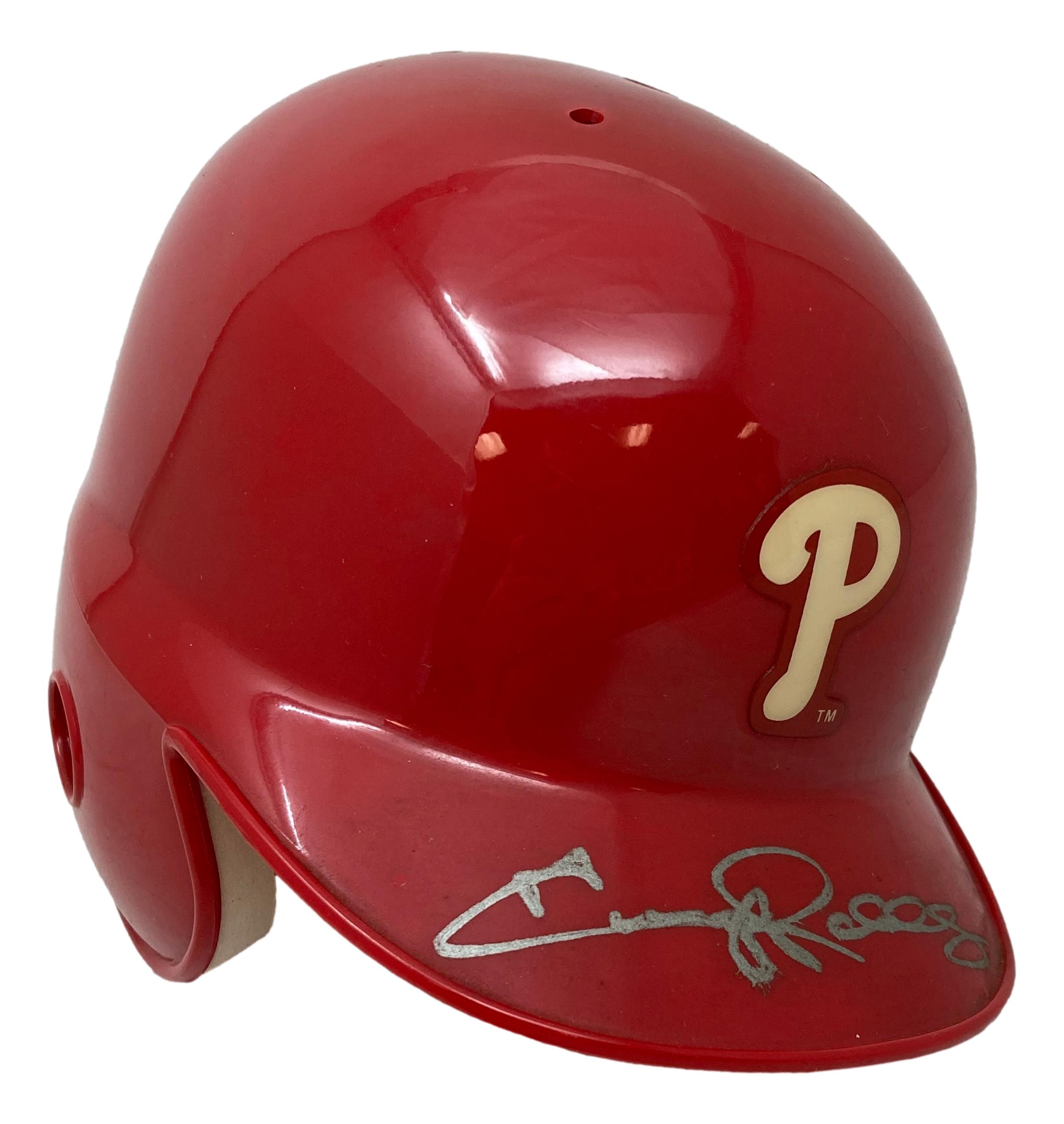 Jimmy Rollins Signed Phillies Mini Batting Helmet (Sports Integrity) at PristineAuction.com Jimmy Rollins Signed Phillies Mini Batting Helmet (Sports Integrity) at PristineAuction.com