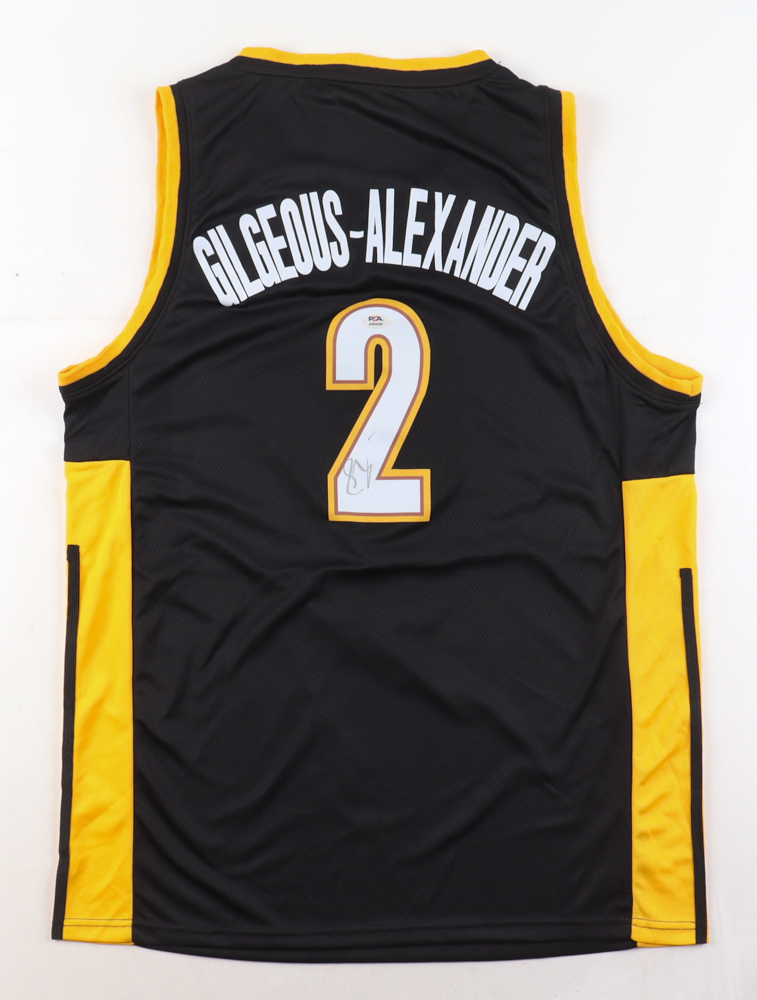 Shai Gilgeous-Alexander Signed Jersey (PSA) at PristineAuction.com Shai Gilgeous-Alexander Signed Jersey (PSA) at PristineAuction.com