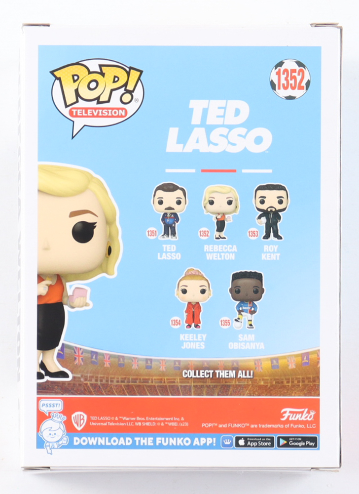 Hannah Waddingham Signed "Ted Lasso" #1352 Rebecca Welton Funko Pop! Vinyl Figure (ACOA) at PristineAuction.com Hannah Waddingham Signed "Ted Lasso" #1352 Rebecca Welton Funko Pop! Vinyl Figure (ACOA) at PristineAuction.com