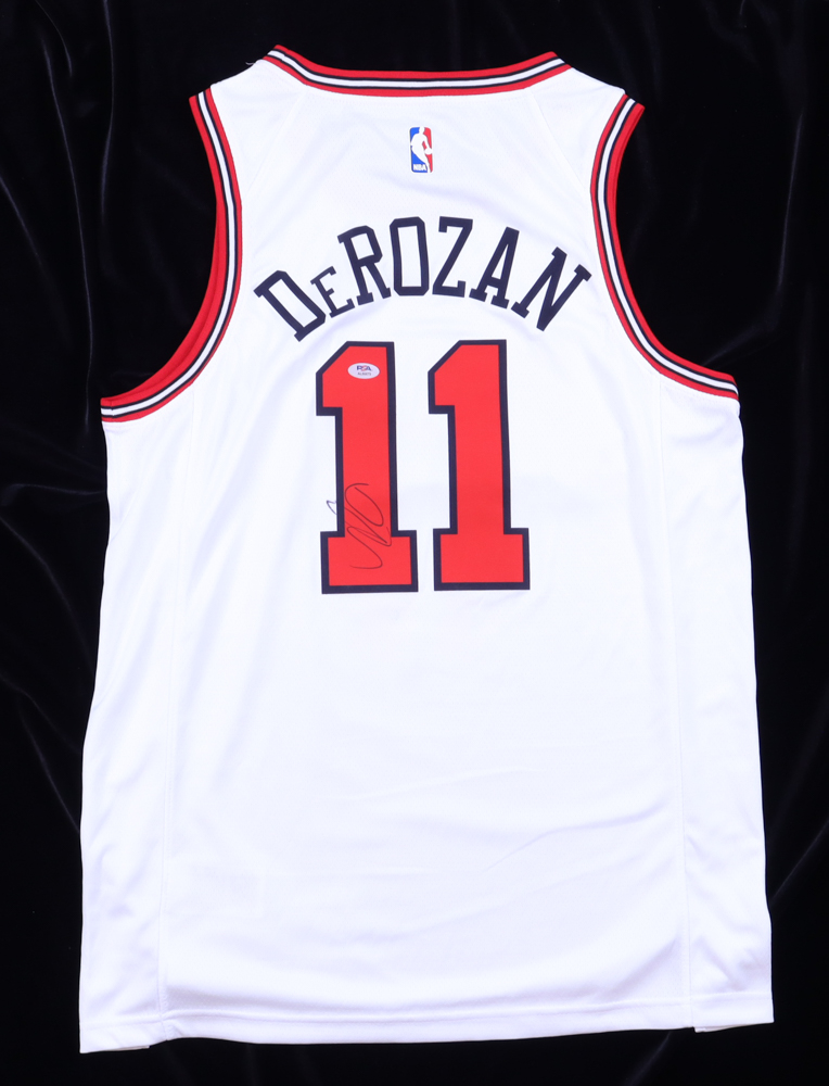 DeMar DeRozan Signed Jersey (PSA) at PristineAuction.com DeMar DeRozan Signed Jersey (PSA) at PristineAuction.com
