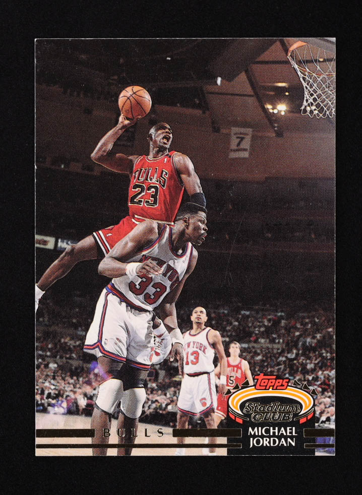 Michael Jordan 1992-93 Stadium Club #1 at PristineAuction.com Michael Jordan 1992-93 Stadium Club #1 at PristineAuction.com