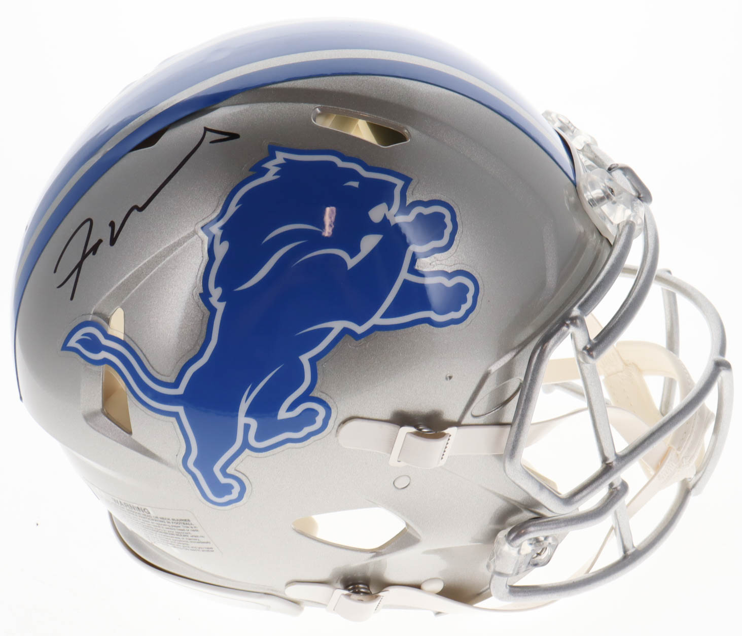 Jameson Williams Signed Lions Full-Size Authentic On-Field Speed Helmet (Beckett & Prova) at PristineAuction.com Jameson Williams Signed Lions Full-Size Authentic On-Field Speed Helmet (Beckett & Prova) at PristineAuction.com