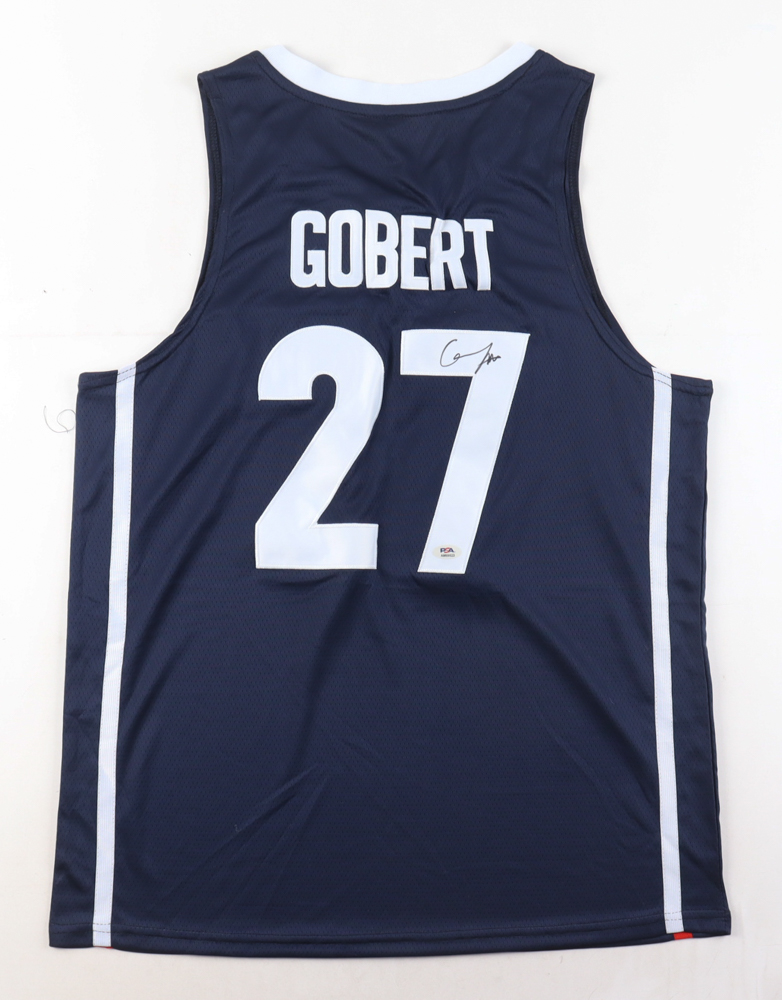 Rudy Gobert Signed Jersey (PSA) at PristineAuction.com Rudy Gobert Signed Jersey (PSA) at PristineAuction.com