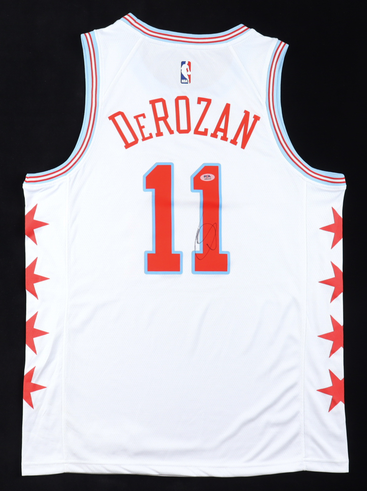 DeMar DeRozan Signed Jersey (PSA) at PristineAuction.com DeMar DeRozan Signed Jersey (PSA) at PristineAuction.com