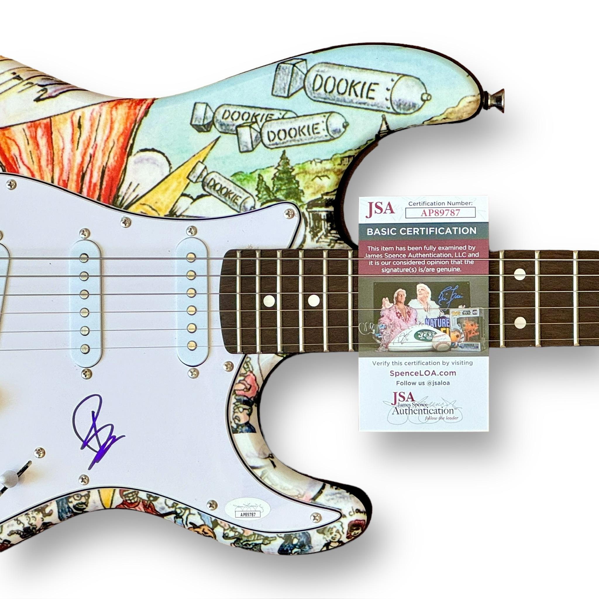 Billie Joe Armstrong Signed Green Day "Dookie" Electric Guitar (JSA) at PristineAuction.com Billie Joe Armstrong Signed Green Day "Dookie" Electric Guitar (JSA) at PristineAuction.com