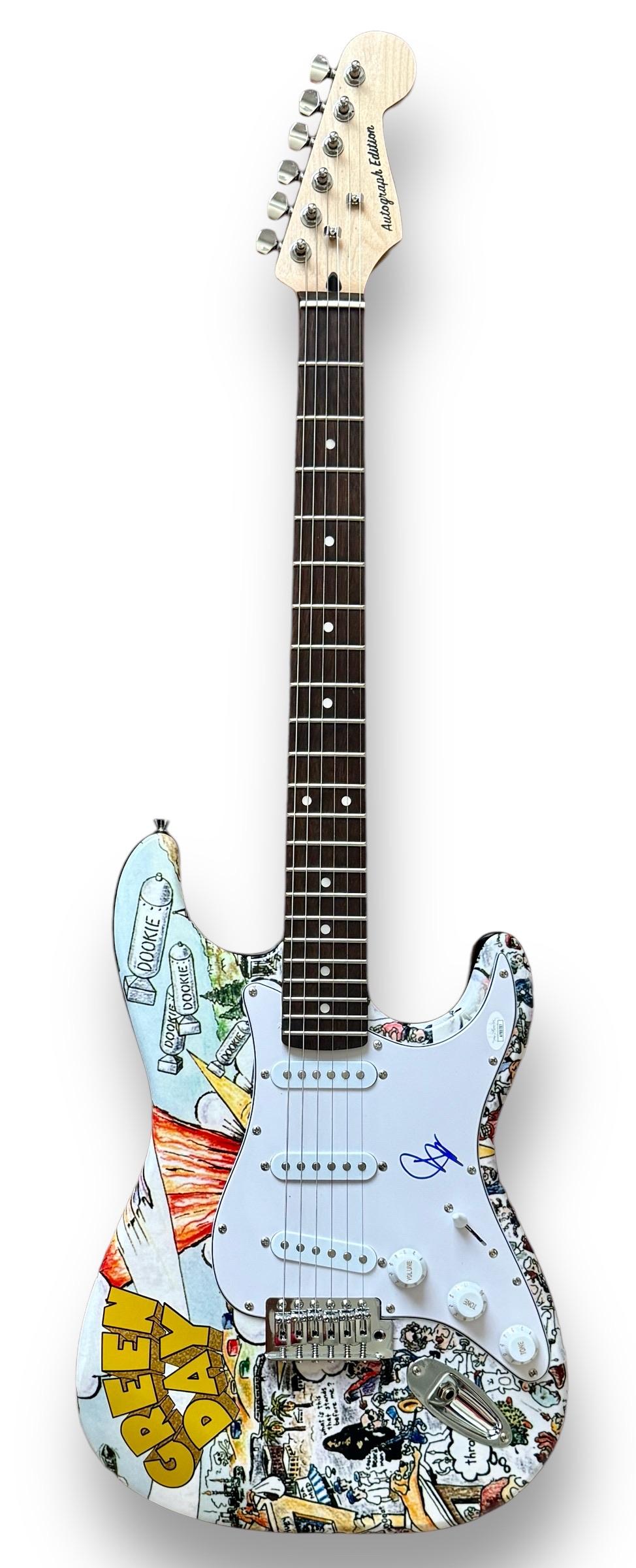 Billie Joe Armstrong Signed Green Day "Dookie" Electric Guitar (JSA) at PristineAuction.com Billie Joe Armstrong Signed Green Day "Dookie" Electric Guitar (JSA) at PristineAuction.com