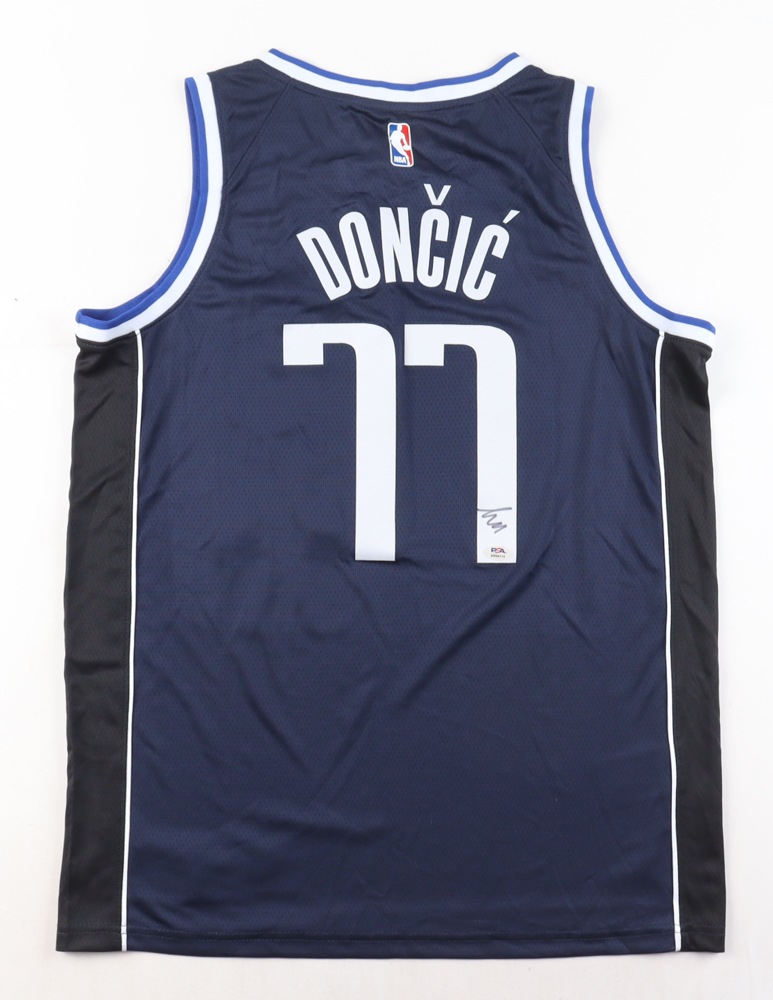Luka Doncic Signed Jersey (PSA) at PristineAuction.com Luka Doncic Signed Jersey (PSA) at PristineAuction.com