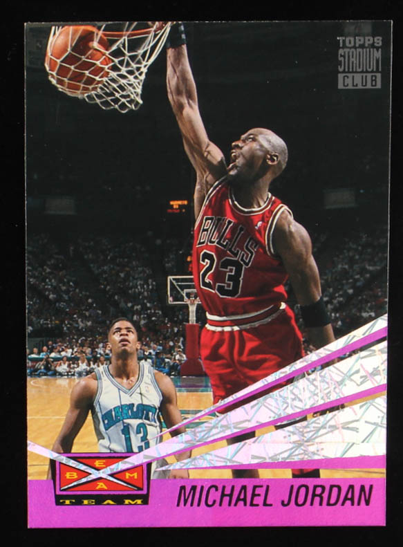 Michael Jordan 1993-94 Stadium Club Beam Team #4 at PristineAuction.com Michael Jordan 1993-94 Stadium Club Beam Team #4 at PristineAuction.com