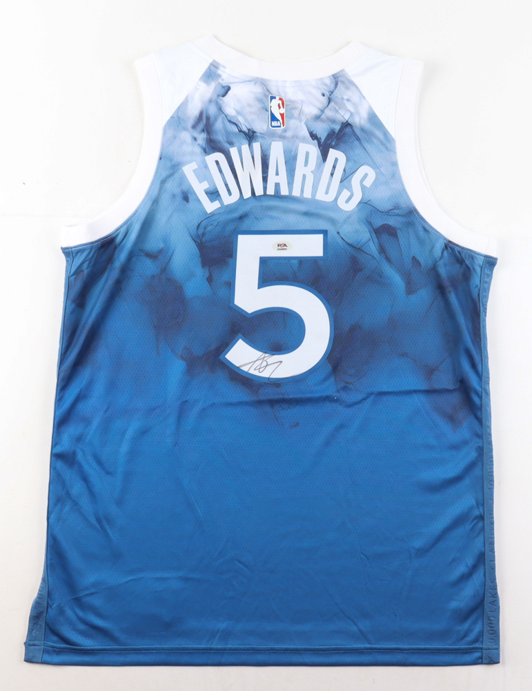 Anthony Edwards Signed Jersey (PSA) at PristineAuction.com Anthony Edwards Signed Jersey (PSA) at PristineAuction.com