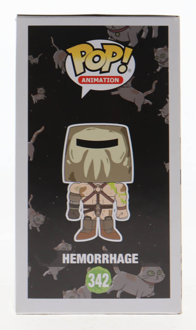 Joel McHale Signed "Rick and Morty" #342 Hemorrhage Funko Pop! Vinyl Figure (PSA) at PristineAuction.com Joel McHale Signed "Rick and Morty" #342 Hemorrhage Funko Pop! Vinyl Figure (PSA) at PristineAuction.com