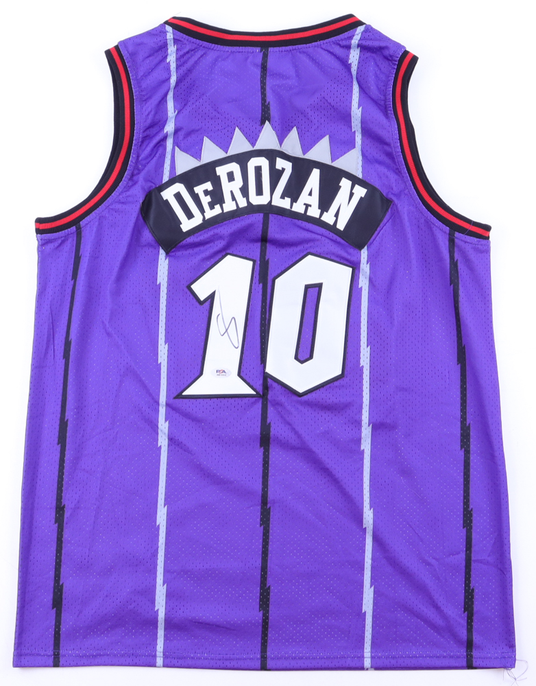 DeMar DeRozan Signed Jersey (PSA) at PristineAuction.com DeMar DeRozan Signed Jersey (PSA) at PristineAuction.com
