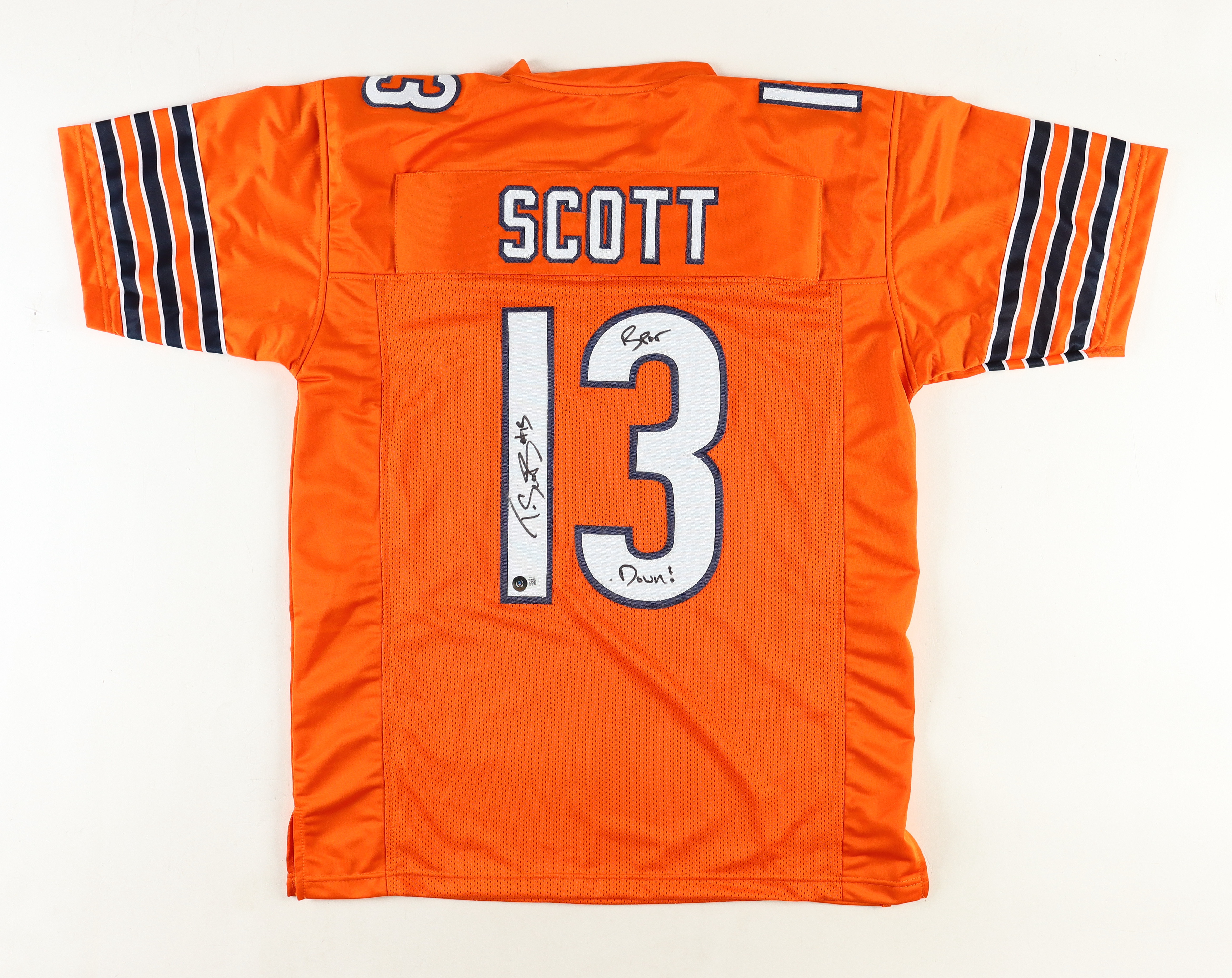 Tyler Scott Signed Jersey Inscribed "Bear Down!" (Beckett) at PristineAuction.com Tyler Scott Signed Jersey Inscribed "Bear Down!" (Beckett) at PristineAuction.com