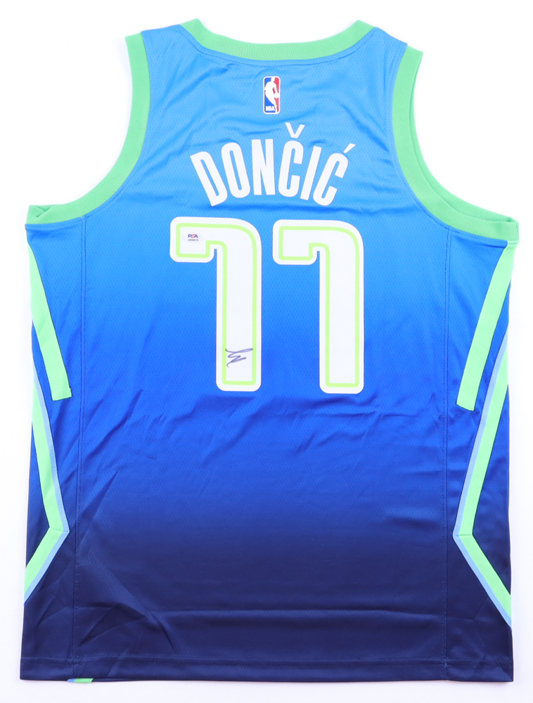 Luka Doncic Signed Jersey (PSA) at PristineAuction.com Luka Doncic Signed Jersey (PSA) at PristineAuction.com
