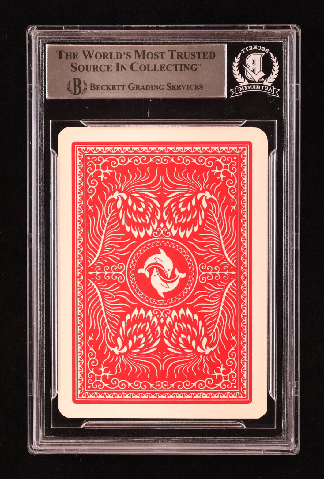 Neville Duke Signed Playing Card (BGS) at PristineAuction.com Neville Duke Signed Playing Card (BGS) at PristineAuction.com