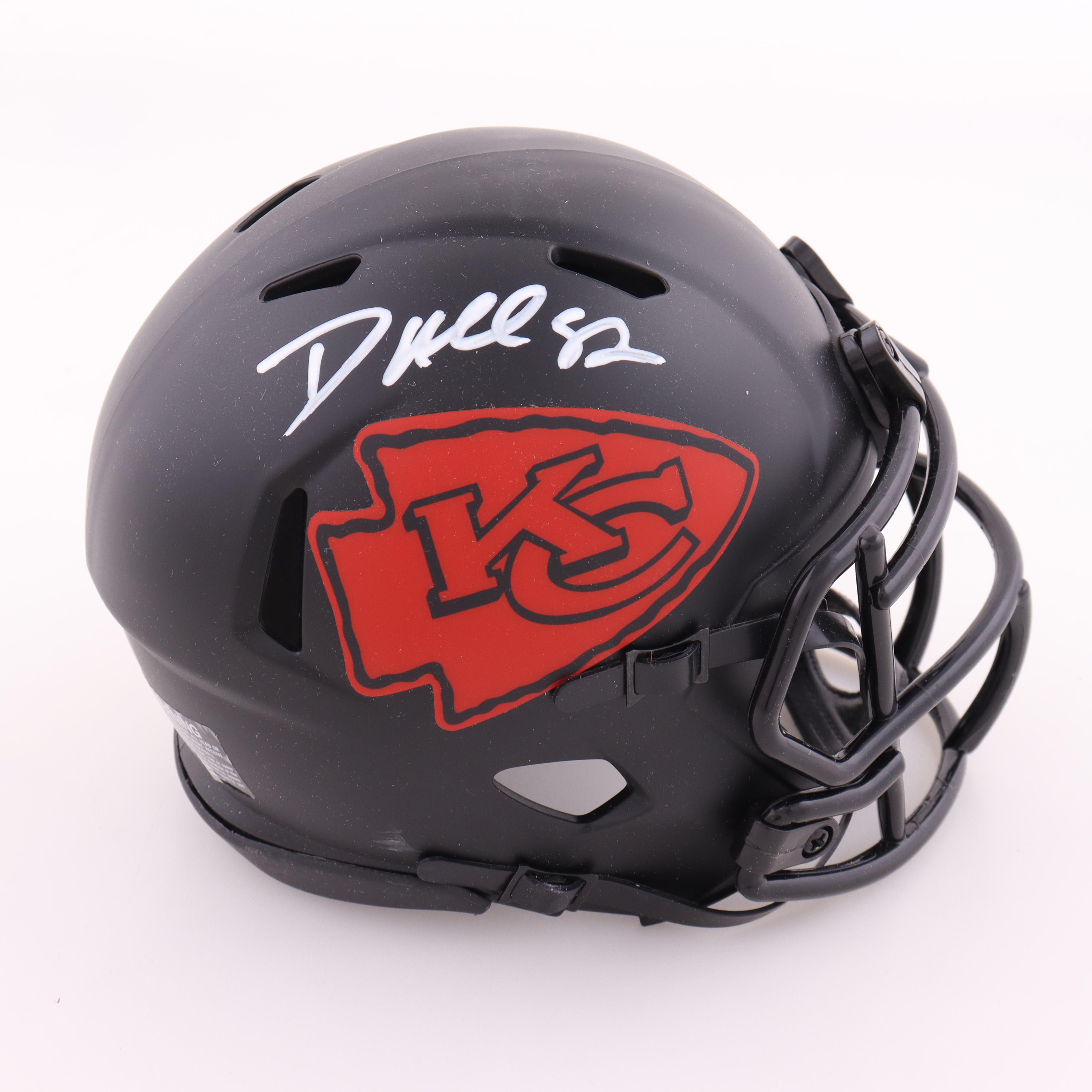 Dante Hall Signed Chiefs Eclipse Alternate Speed Mini Helmet (Beckett) at PristineAuction.com Dante Hall Signed Chiefs Eclipse Alternate Speed Mini Helmet (Beckett) at PristineAuction.com