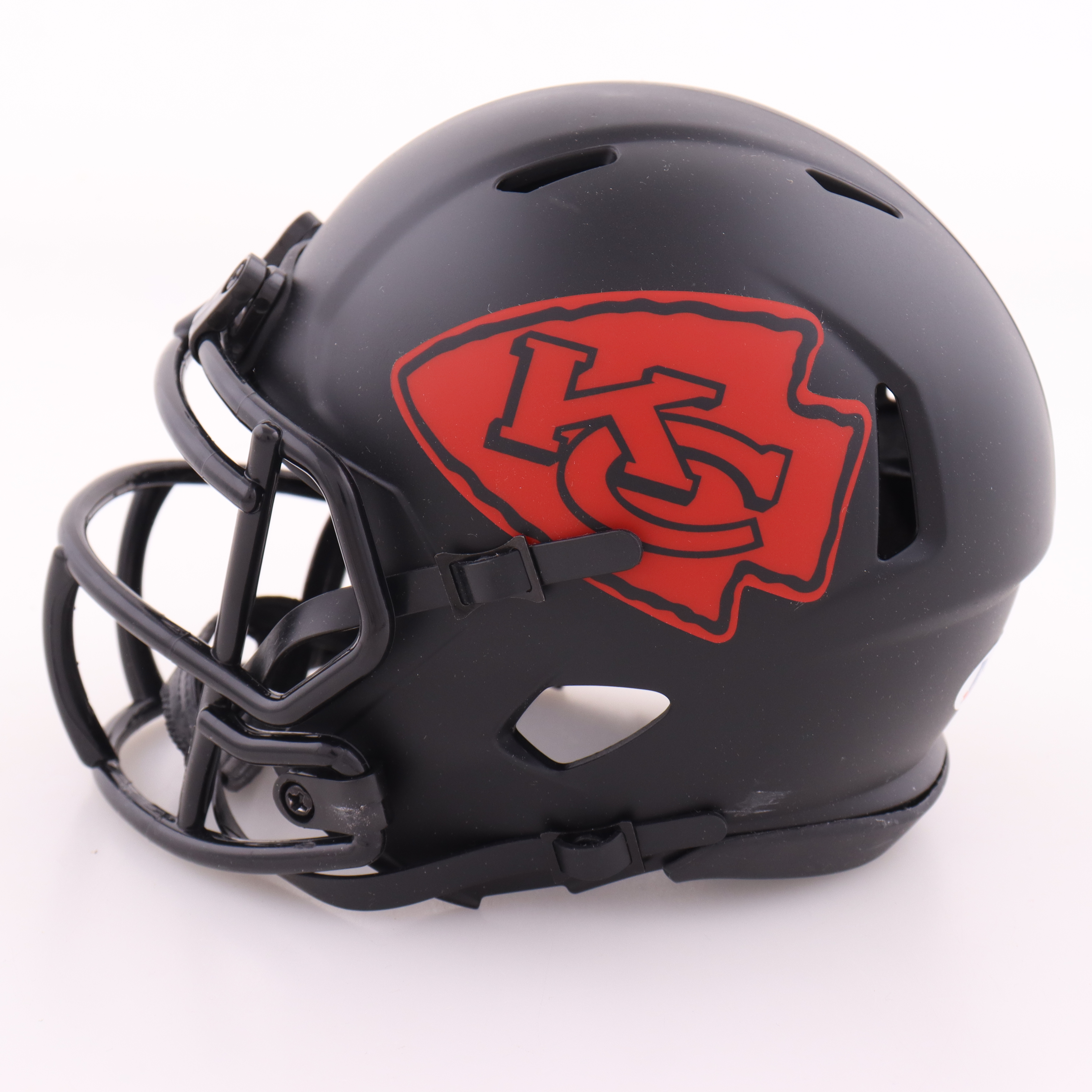 Dante Hall Signed Chiefs Eclipse Alternate Speed Mini Helmet (Beckett) at PristineAuction.com Dante Hall Signed Chiefs Eclipse Alternate Speed Mini Helmet (Beckett) at PristineAuction.com